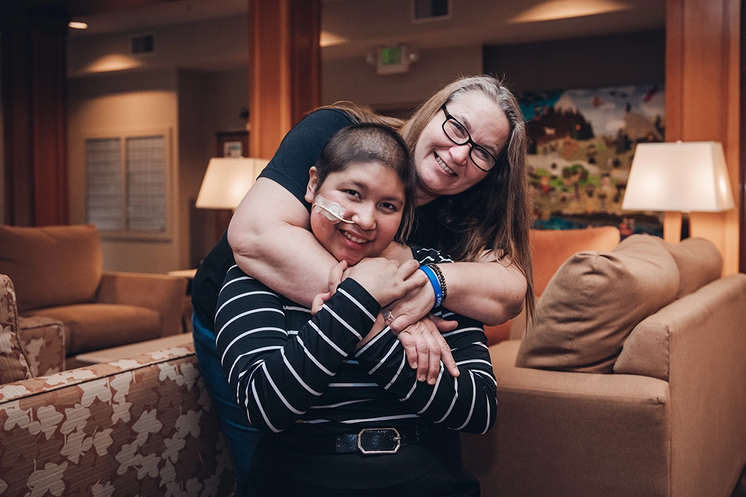 Natal and Grandma Kelly at Seattle Ronald McDonald House