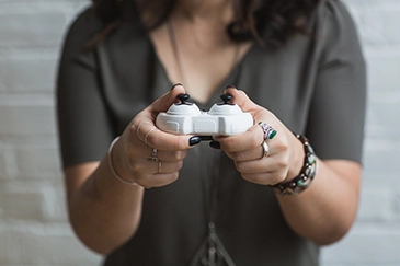 Woman Gaming